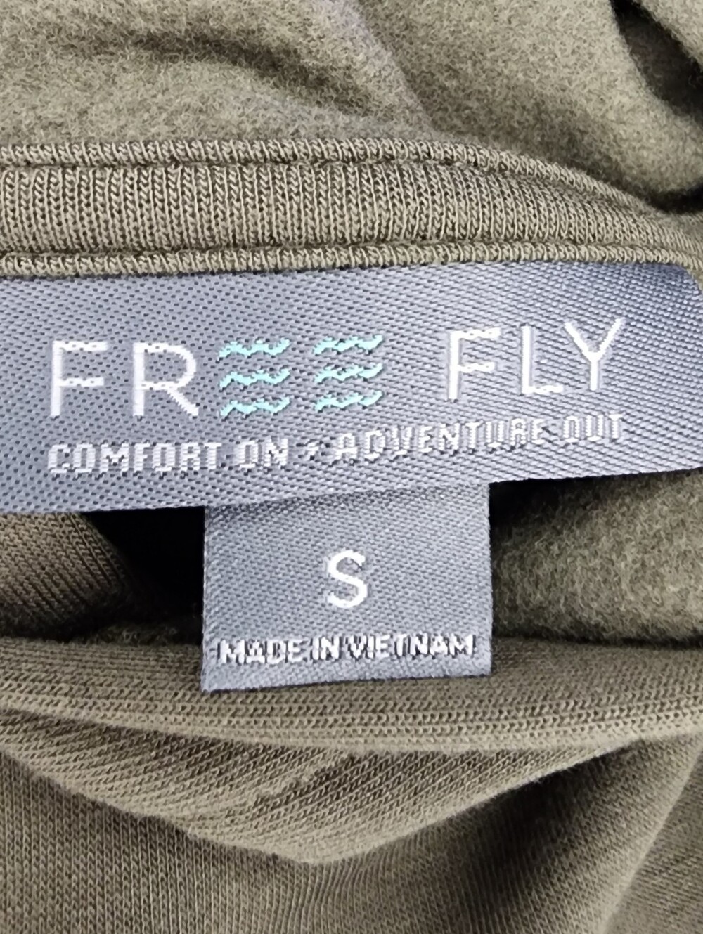 NWT Free Fly Bamboo Lightweight Fleece Hoodie, Mens Small - Picture 5 of 6